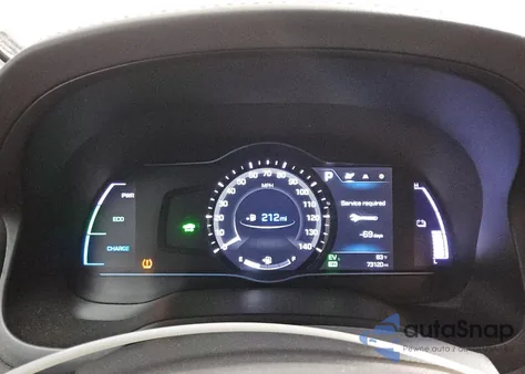 2019 Hyundai Ioniq Limited from USA, damaged, VIN KMHC85LCXKU110859